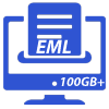 open any size EML file